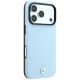 4. BMW Kevlar Metal Logo MagSafe Hülle für iPhone 18 Pro / 17 Pro – blau