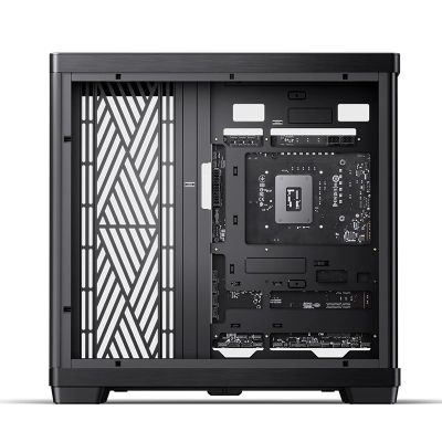 18. Jonsbo TK-4 Gehäuse, Midi-Tower, ATX, Tempered Glass – schwarz