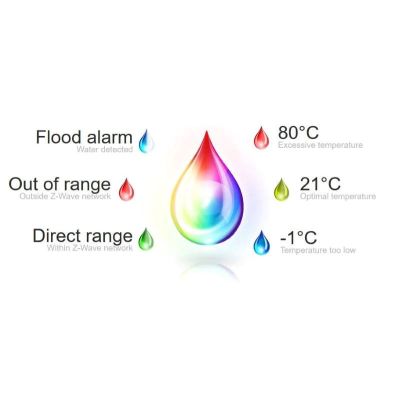 8. Nice Flood-Control Hochwasser- und Temperatursensor (FGFS-101 ZW5 EU)