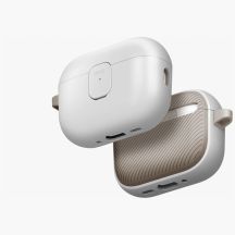 Uniq Clyde Hülle für AirPods Pro 3. Generation – Grau-Beige