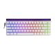 2. HERO68HE WHITE LIGHT HOUSE Jade King Schalter RGB-Tastatur AULA