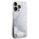 4. Guess GUHCP14XLCSGSGH iPhone 14 Pro Max 6,7" weiß/weißes Hardcase Liquid Glitter Marble