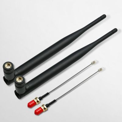 4. QOLTEC WLAN-ANTENNE 2,4/2,5 GHz | 5,1/5,8 GHz | 5 dBi | Rundstrahler | Intern