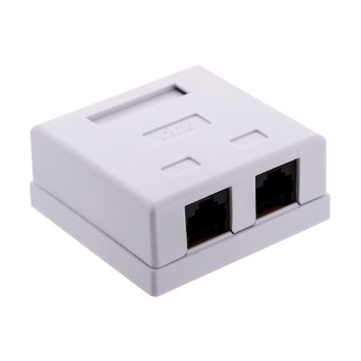 ALANTEC UTP Kat. 6 Aufputzbuchse 2xRJ45