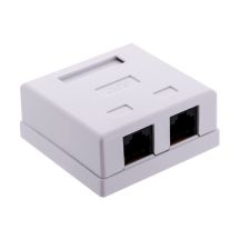 ALANTEC UTP Kat. 6 Aufputzbuchse 2xRJ45