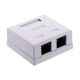ALANTEC UTP Kat. 6 Aufputzbuchse 2xRJ45