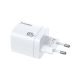 3. Wozinsky CGWCW 65W GaN Wandladegerät USB-A / 2 x USB-C - Weiß