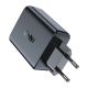 6. Acefast A29 PD50W GaN (USB-C + USB-C) Dual-Port-Ladegerät schwarz