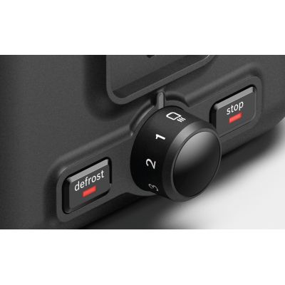 24. Bosch DesignLine TAT3P423 Toaster (Schwarz)