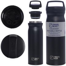 TRAVEL BLUE THERMOSFLASCHE SCHWARZ
