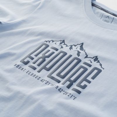 3. Herren-T-Shirt mit kurzen Ärmeln EXPLORO