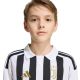 8. adidas Juventus 26/27 Kinder-Trikot weiß und schwarz KB8836