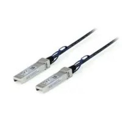 2. LevelOne DAC-0103 InfiniBand/Glasfaserkabel 3 m SFP+ Schwarz, Edelstahl