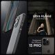 12. Spigen Ultra Hybrid-Hülle für iPhone 15 Pro – transparent und schwarz