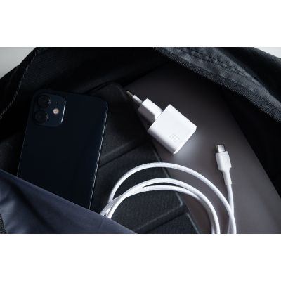 7. GREEN CELL USB-C LADEGERÄT GAN GC POWERGAN 33W PD 3.0 QC 3.0 USB-C WEISS