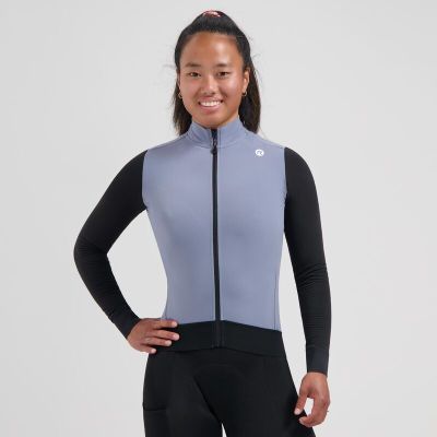 3. Rogelli DISTANCE II Damen-Sweatshirt, lila-schwarz, XS