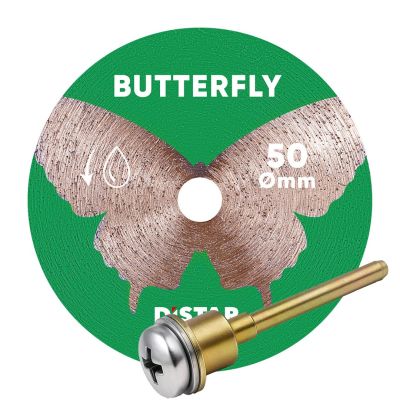 DISTAR BUTTERFLY DIAMOND BLADE 50 x 0,6 x 5,8/3,2-3,0F MIT SCHAFT