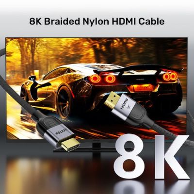 9. UNITEK HDMI 2.1 8K LUX BRAID 2M Kabel