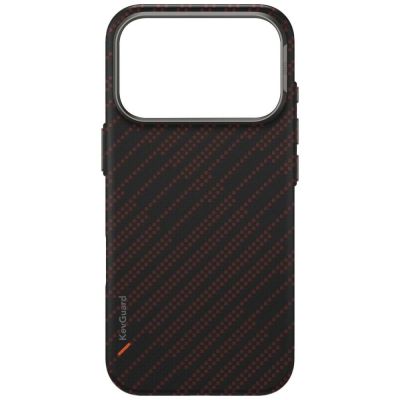 5. Uniq Keva EDGE Magclick Ladehülle für iPhone 17 Pro – Orange