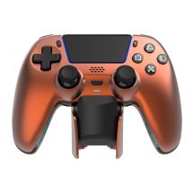 Deltaco Gaming GAM-199-ORANGECOPPER Gamecontroller, orange/braun, Bluetooth/USB-Gamepad, PlayStation 5, PC, Android, iOS