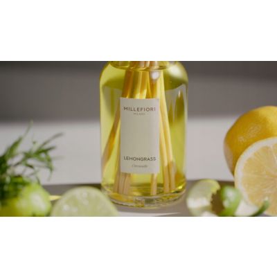 3. Duftstäbchen 250ml Zitronengras Millefiori
