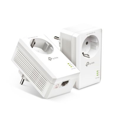 TP-Link TL-PA7017P KIT Netzwerkadapter für PowerLine 1000 Mbit/s Kabelgebundenes LAN Weiß 2 Stück.