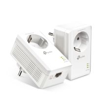 TP-Link TL-PA7017P KIT Netzwerkadapter für PowerLine 1000 Mbit/s Kabelgebundenes LAN Weiß 2 Stück.