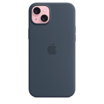 2. Apple Silikonhülle mit MagSafe, Sturmblau, für Apple iPhone 15 Plus, MT123ZM/A