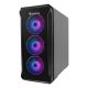 44. NATEC Genesis Irid 503 ARGB NPC-1559 Gehäuse (Micro-ATX, Mini-ITX; Schwarz)