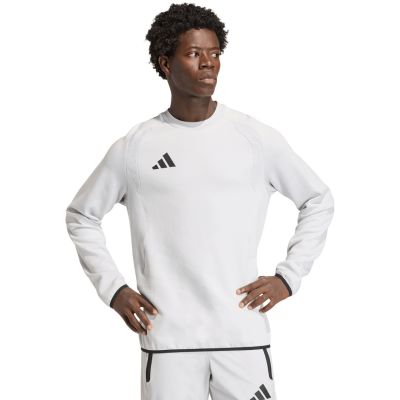adidas Tiro 26 Travel Crew Sweatshirt für Herren, weiß, KD3323