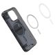 7. Spigen Ultra Hybrid Mag Case mit MagSafe für iPhone 15 Pro – Dunkelgrau (Zero One Pattern)