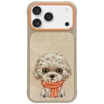Nimmy Big Eyed Pet 2.0 Hundehülle für iPhone 17 Pro, Beige