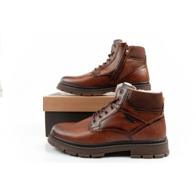 10. Wrangler Noah Herrenstiefel Chelsea Boots elegant isoliert braun