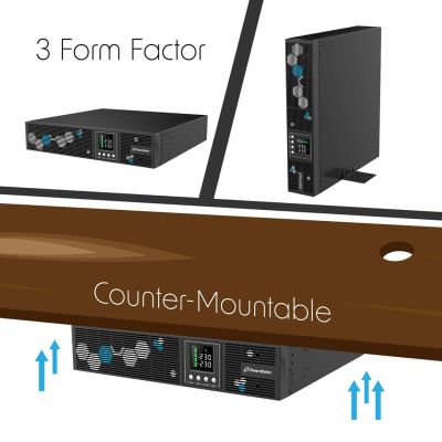 4. POWER WALKER USV LINE-IN VI 1000 RLP 1000VA 8X IEC C13/USB-B/EPO/LCD/2U