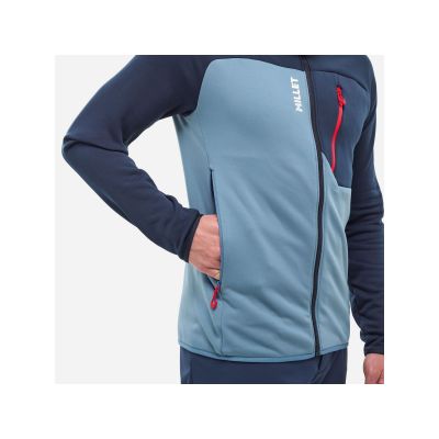 6. MILLET M SENECA FLEECE HOODIE blau
