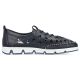 32. Rieker W RKR652 marineblaue durchbrochene Lederschuhe