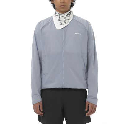 2. Salomon SHKout FLY JKT M LC2844300 Grau 2XL