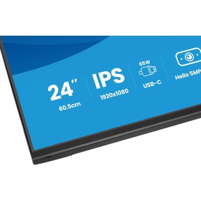 8. iiyama ProLite XB2497HSNH-B1 24-Zoll-IPS-LCD-Monitor (60,5 cm / 23,8 Zoll, Full HD, Schwarz)