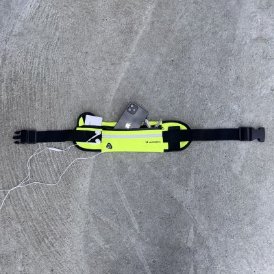 12. Laufgürtel Wozinsky schwarz (WRBBK1)