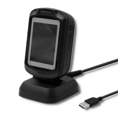 QOLTEC Barcode-Lesegerät (stationär) | 1D und 2D | USB