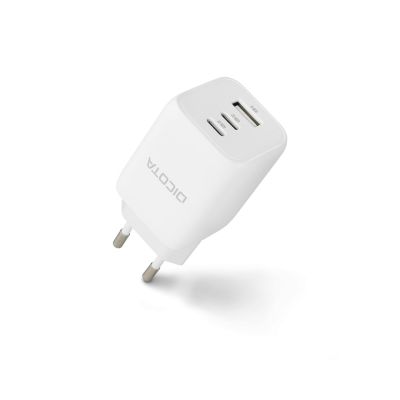 DICOTA D32054 Universelles Handy-Ladegerät Weiß AC Schnellladung Intern