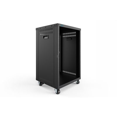 14. Digitus Universal-Geräteschrank, 19 Zoll mit Rollen, 16 HE