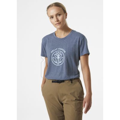 10. Helly Hansen Skog Recyceltes Grafik-T-Shirt W 63083 585