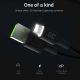 3. GREEN CELL KABGC05 KABEL GREEN CELL GC RAY USB - LIGHTNING 120CM, WEISSE LED, SCHNELLLADUNG
