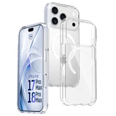 16. 3mk Armor MagCase für iPhone 17 Pro Max – Transparent