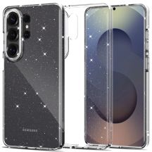 Tech-Protect FlexAir Hülle für Samsung Galaxy S26 Ultra – Transparent und Glitzer