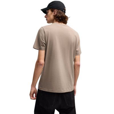 2. Puma Herren-T-Shirt mit Grafikprint, zweifarbig, Größe S, Nr. 1 Logo, Beige, 684717 94
