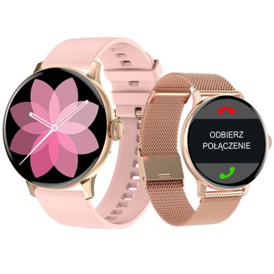 3. GIEWONT Damen-Smartwatch GW330-1 in Roségold