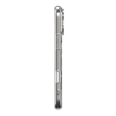 4. Spigen Ultra Hybrid "T" MagSafe Case für iPhone 17 Pro - Klar und Weiß