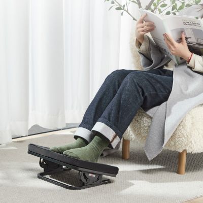 13. MACLEAN ERGONOMISCHE FUSSSTÜTZE, STABIL VERSTELLBARER WINKEL MIT POLSTER MC-460